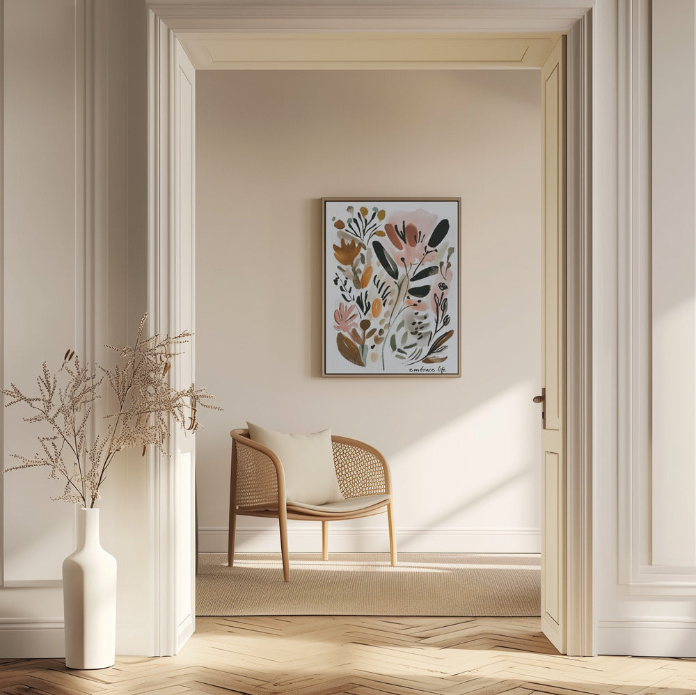 Umarme das Leben | Poster - Kunstdruck