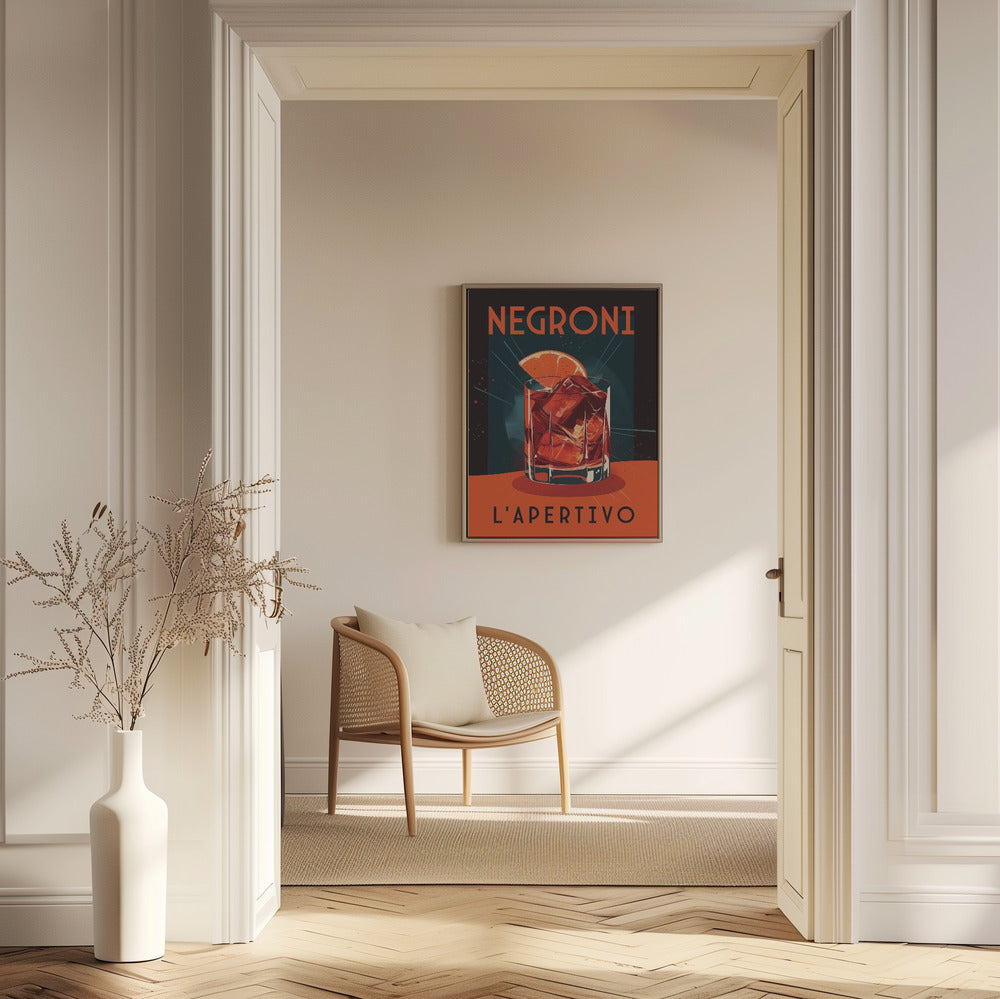 Negroni L'Apertivo | Poster