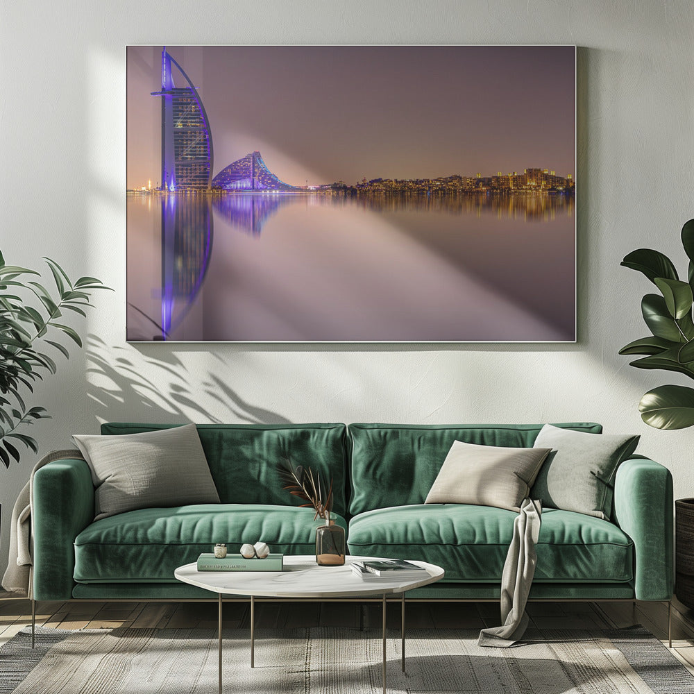 Réflexions du Burj Al Arab | Tableaux sur Toile