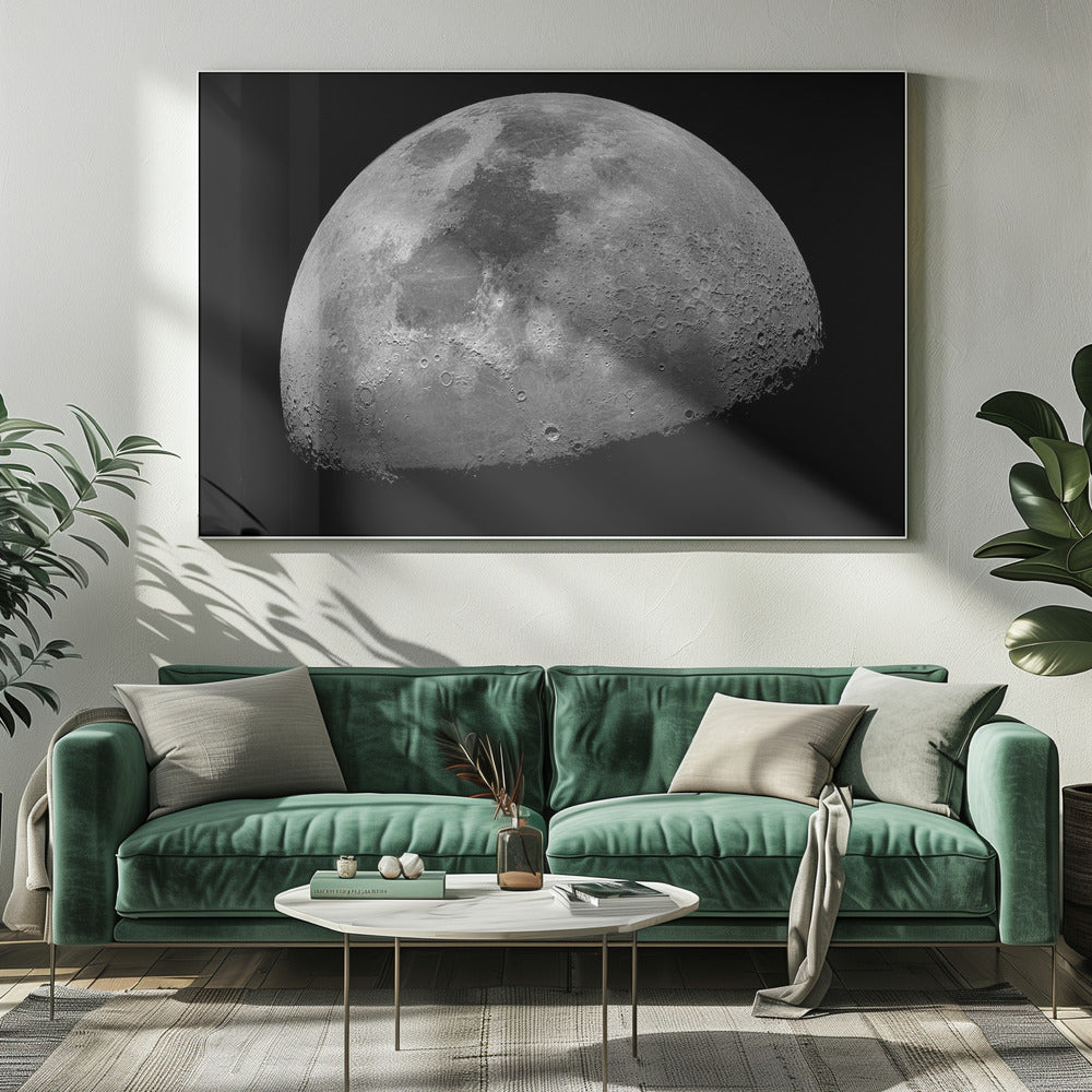 Oh Look At The Moon, She's Shining Up There | Canvas