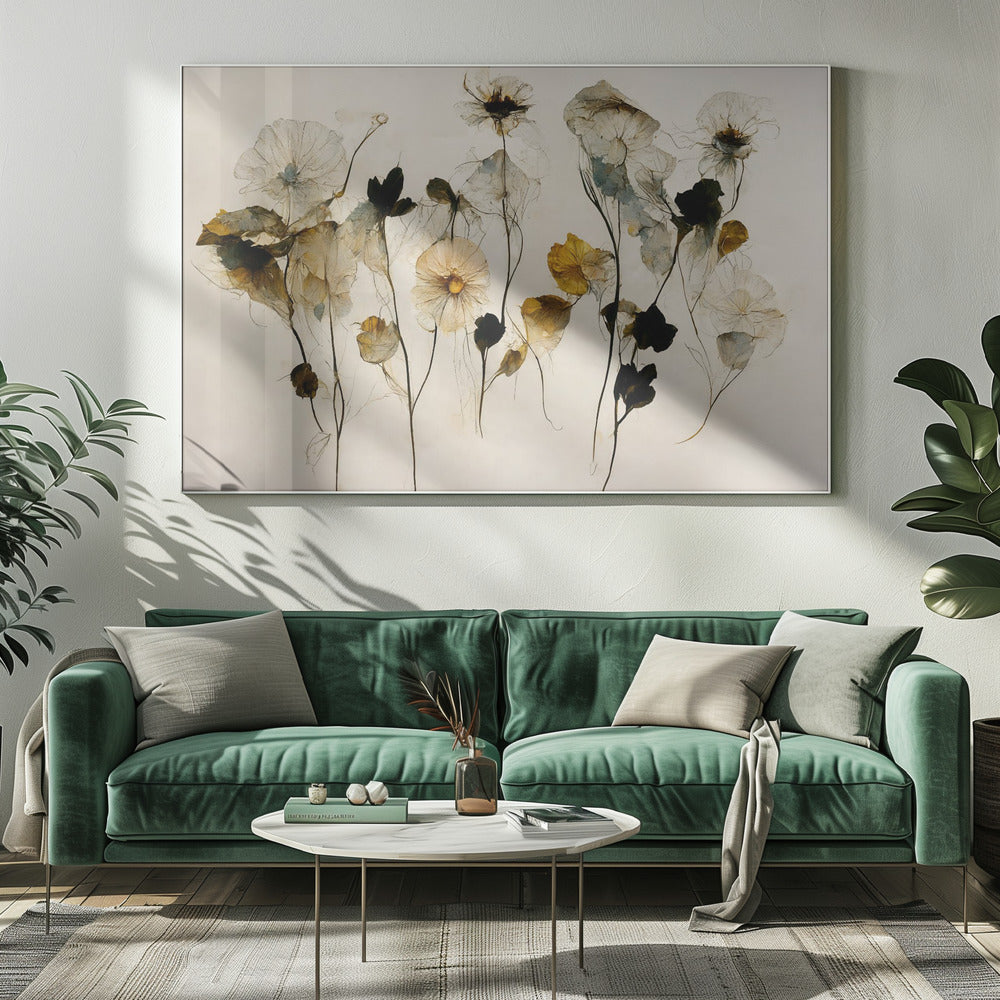 Wunderschöne Trockenblumen | Leinwand-Bilder