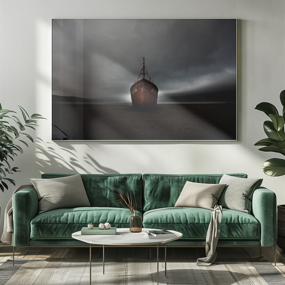 Das Wrack | Leinwand-Bilder