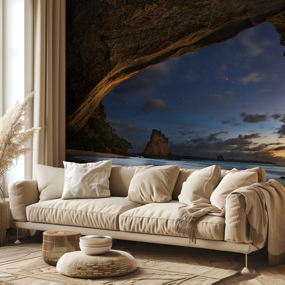 Cathedral Cove | Tapeter
