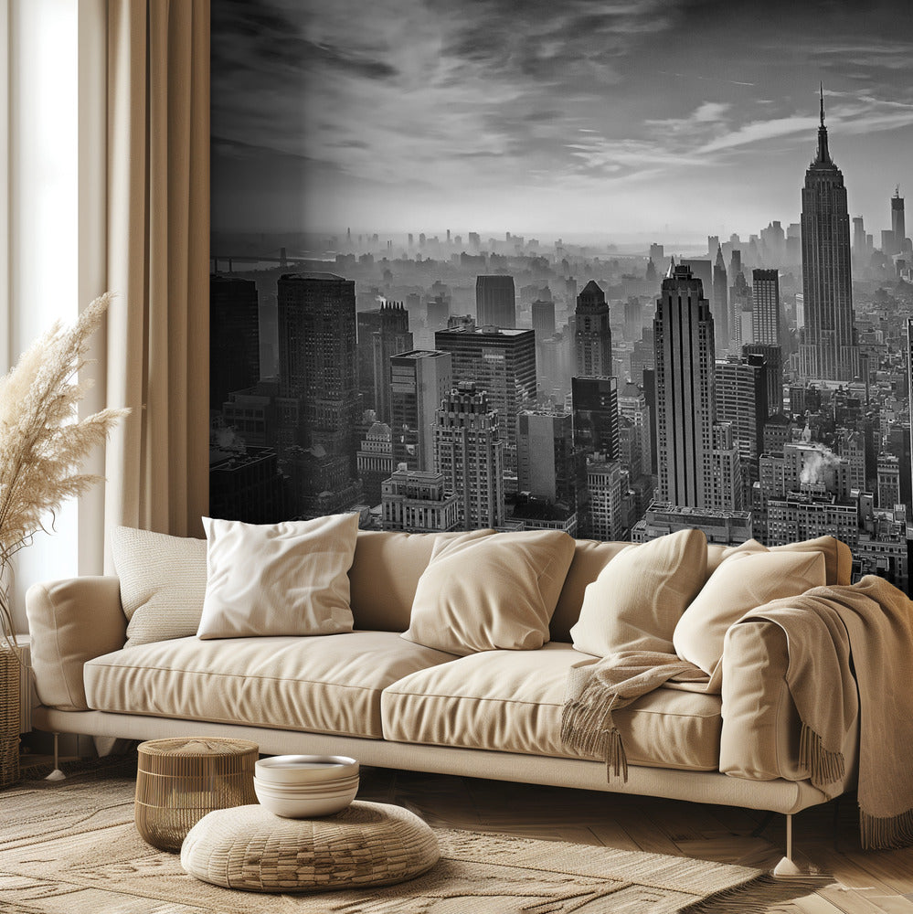 Hazy Gotham | Tapet