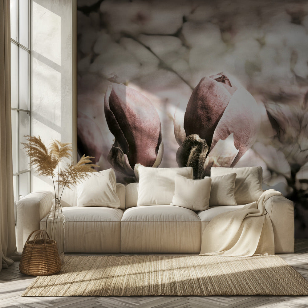 Magnolia vår | Tapet