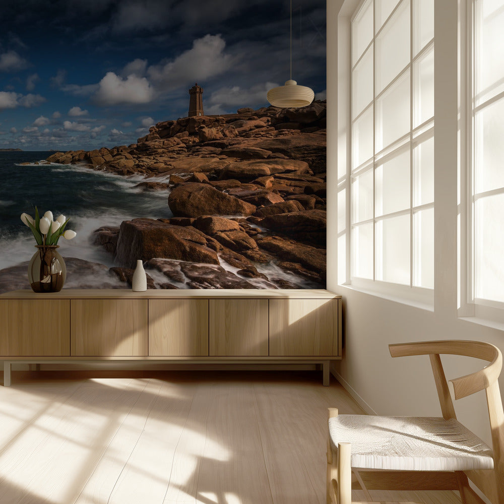 Le phare de Ploumanac'h | Tapet