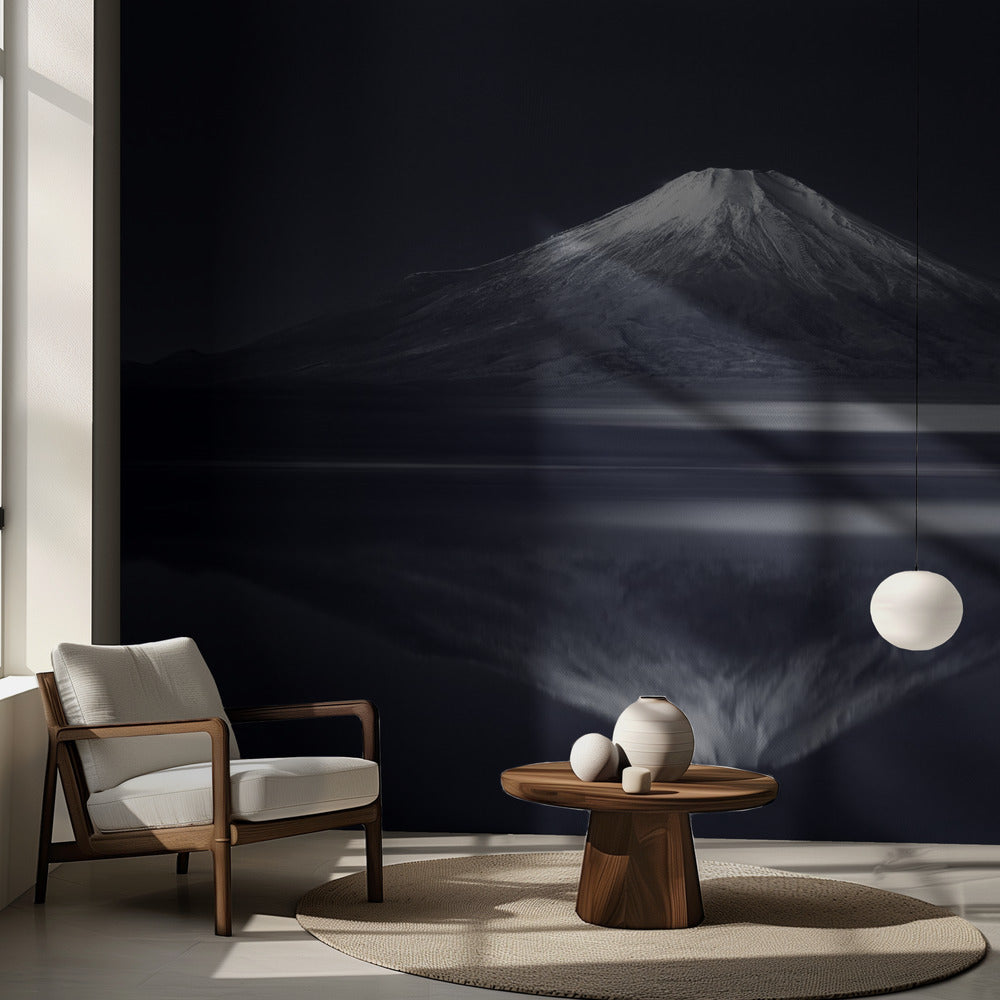 Reflektion av berget Fuji | Tapet
