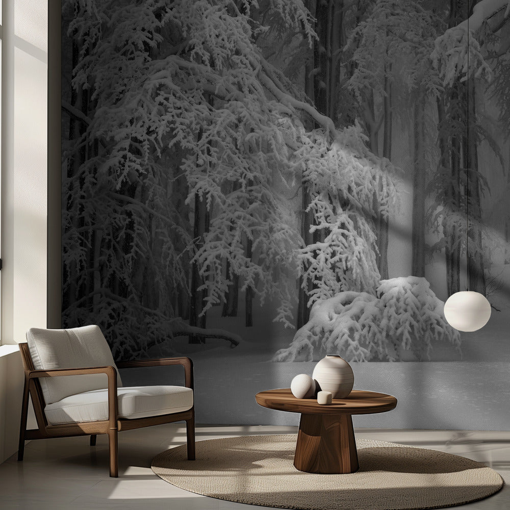 Perfekt vinter | Tapet