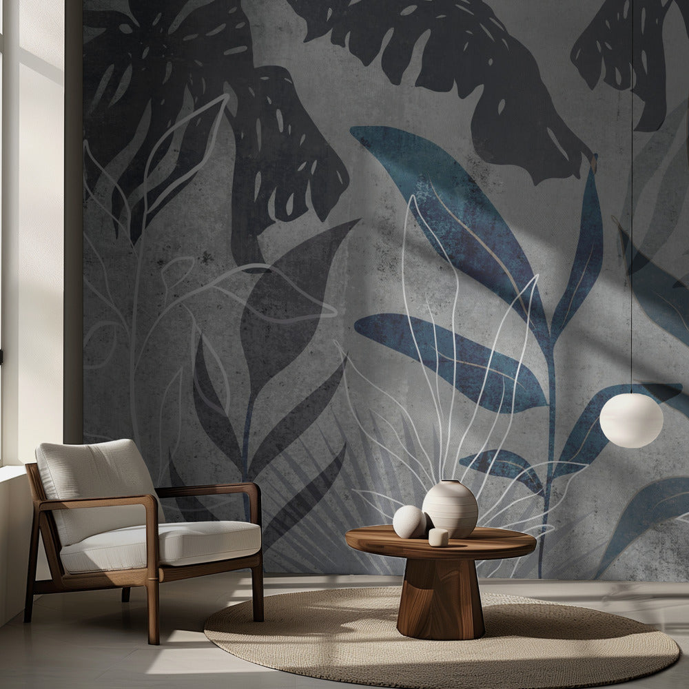 Modern Botanical No3 | Wallpaper