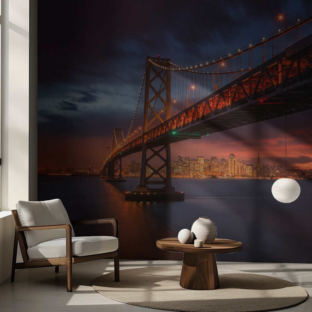 Brand över San Francisco | Tapet