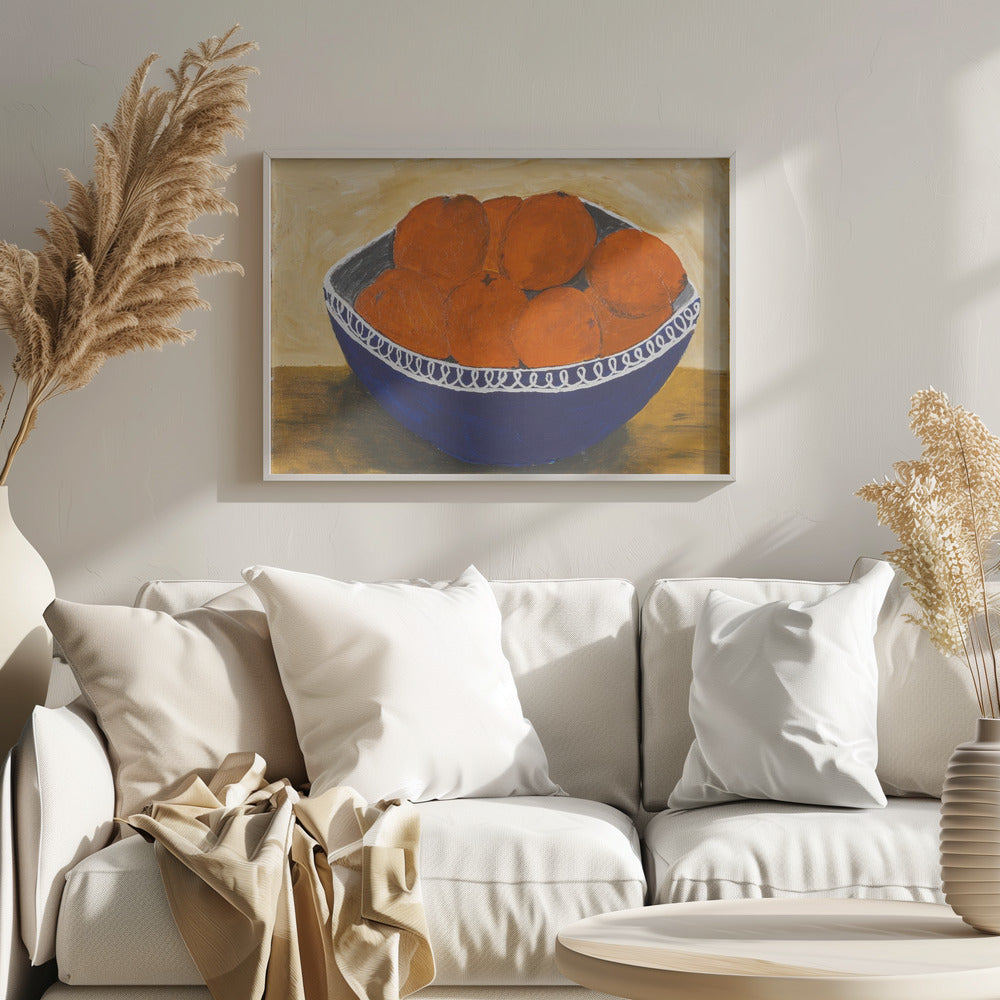 Sehr orange | Poster - Kunstdruck