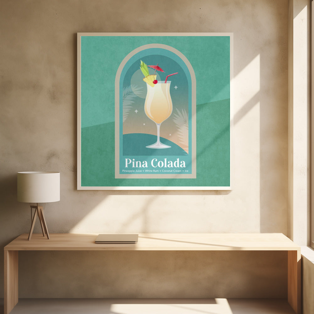 Kokteyl Piña Colada | Poster