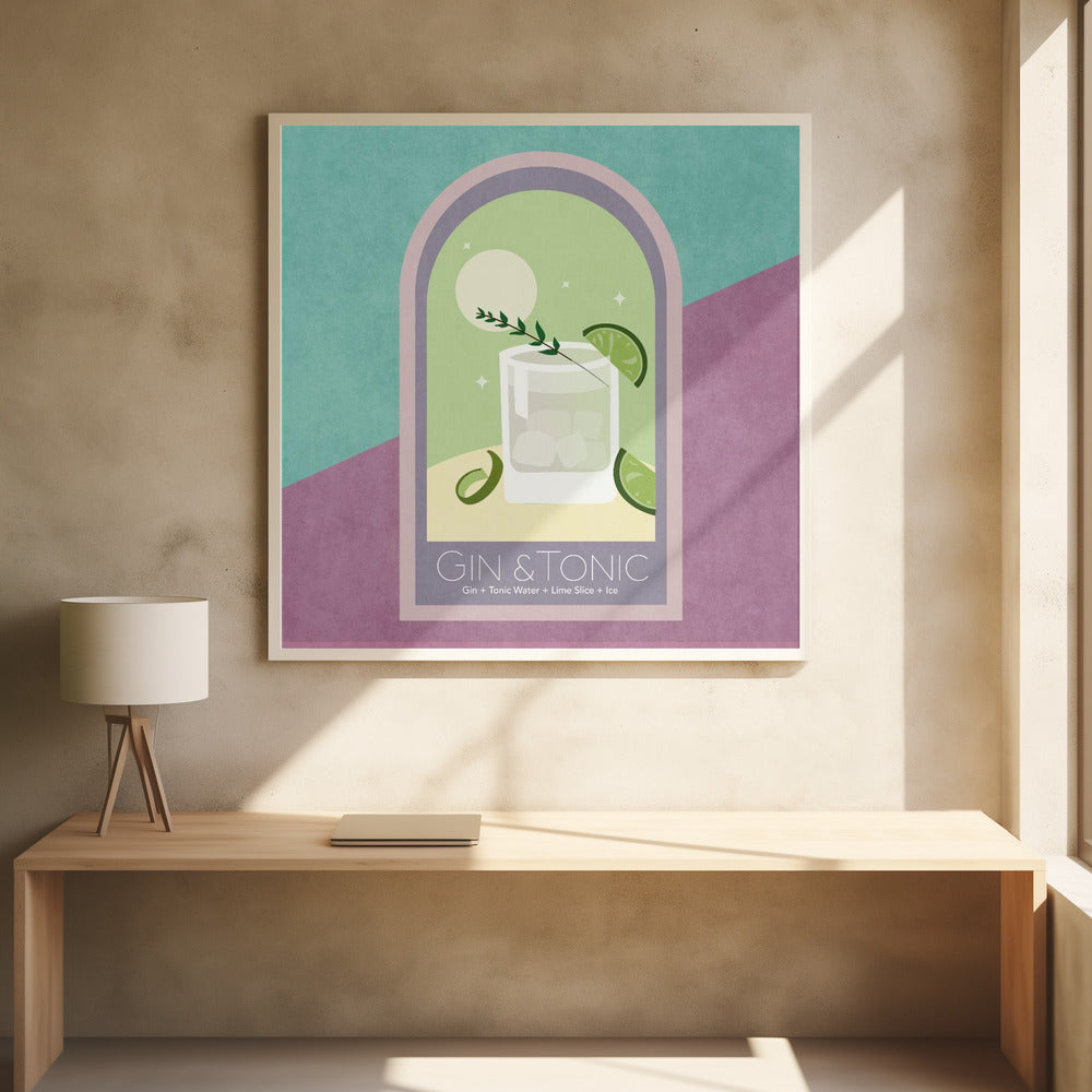 Kokteyl Gin Tonic | Poster