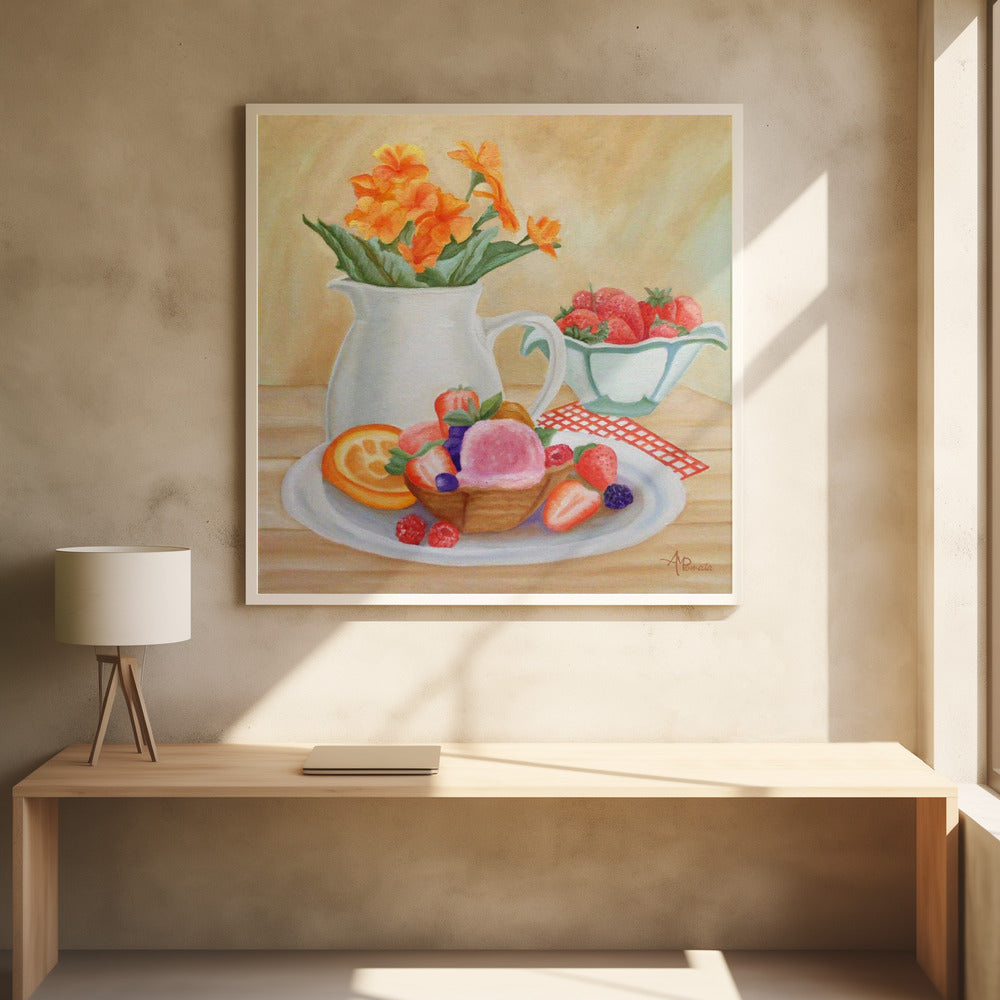Süßes Zuhause | Poster - Kunstdruck