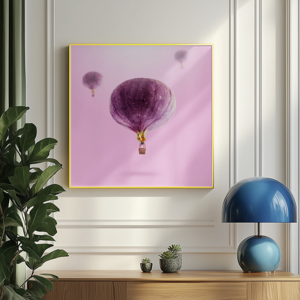 Feigenballons | Poster - Kunstdruck