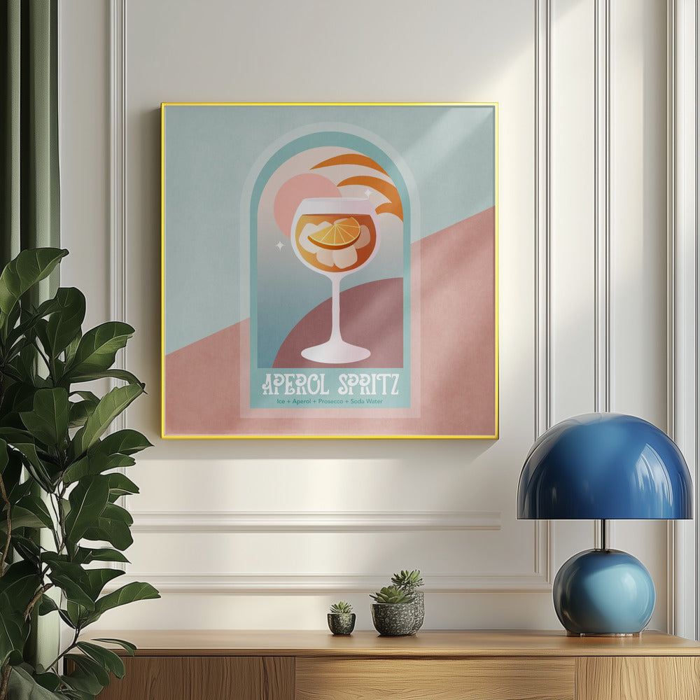 Kokteyl Aperol Spritz | Affisch