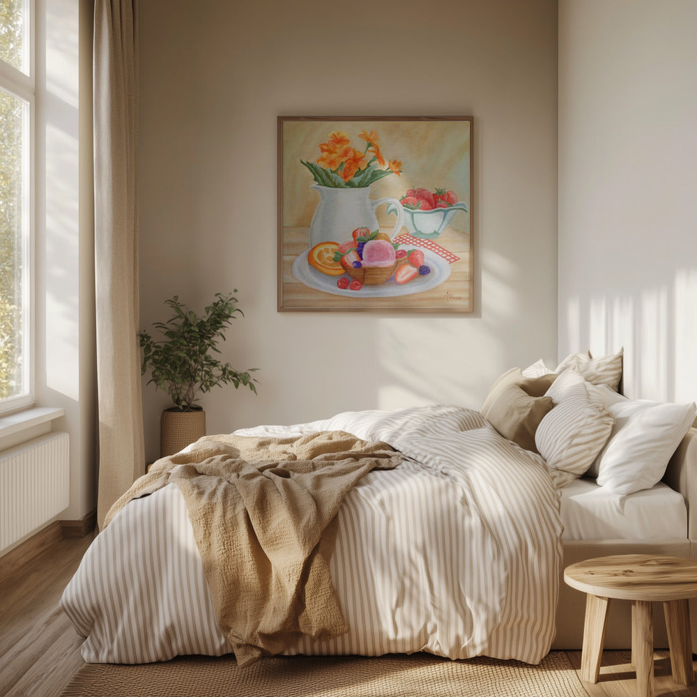 Süßes Zuhause | Poster - Kunstdruck