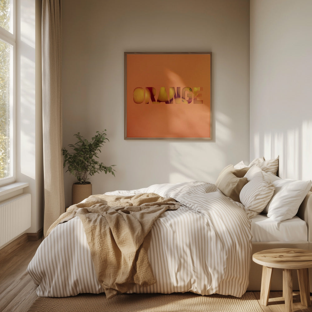 Orange | Poster - Kunstdruck