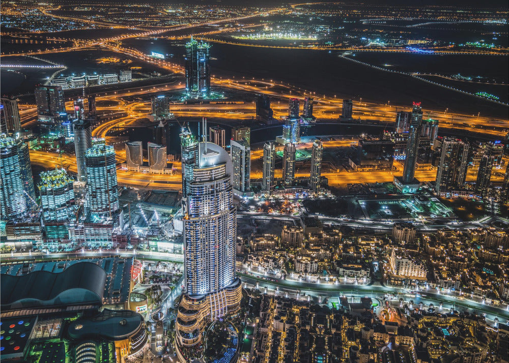 Dubai Nat | Lærredsbilleder