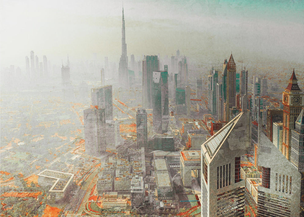 Twin Tower - Dubai | Canvas