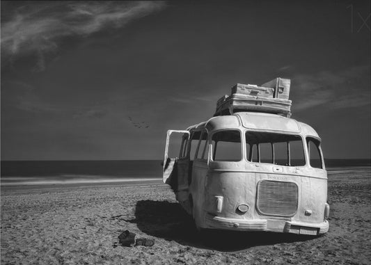 Strandad buss | Affisch