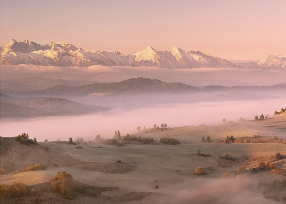 Tatras enneigées | Papier Peint Photo