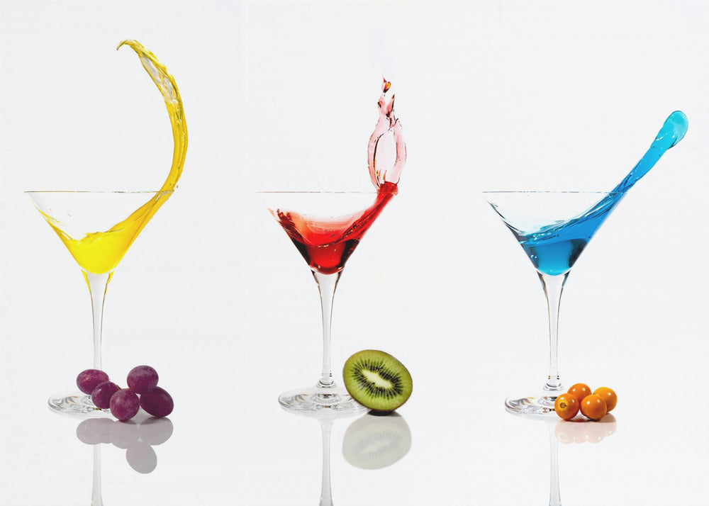 Cocktails och frukt | Poster