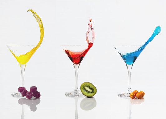 Cocktails och frukt | Poster