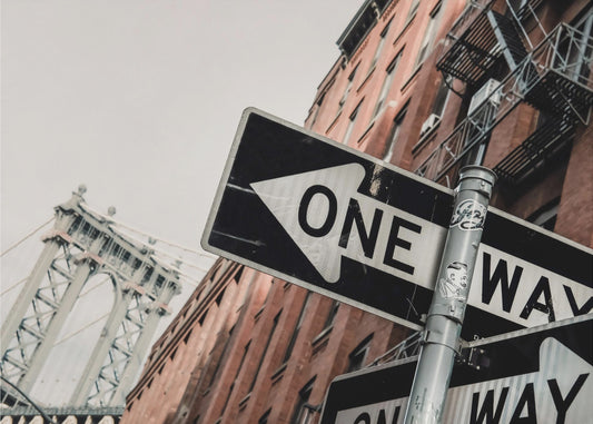 Manhattan Bridge Enkelriktad | Tapet