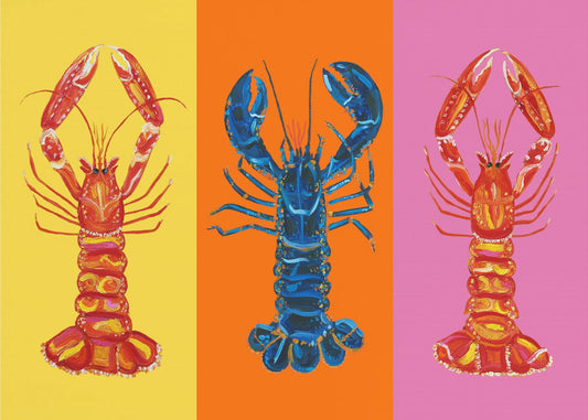 Lobster Langoustines Pop Art 3 | Duk