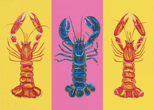 Lobster Langoustines Pop Art 2 | Duk