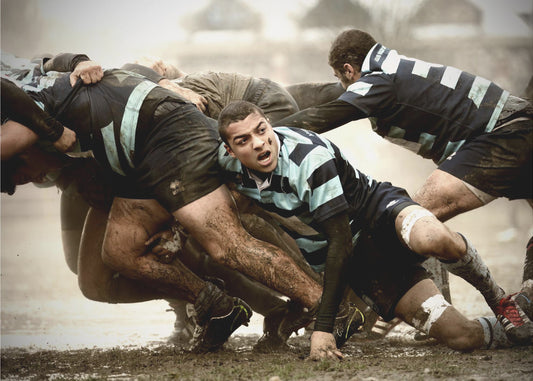 Rugby i gammel stil | Lerretsbilder