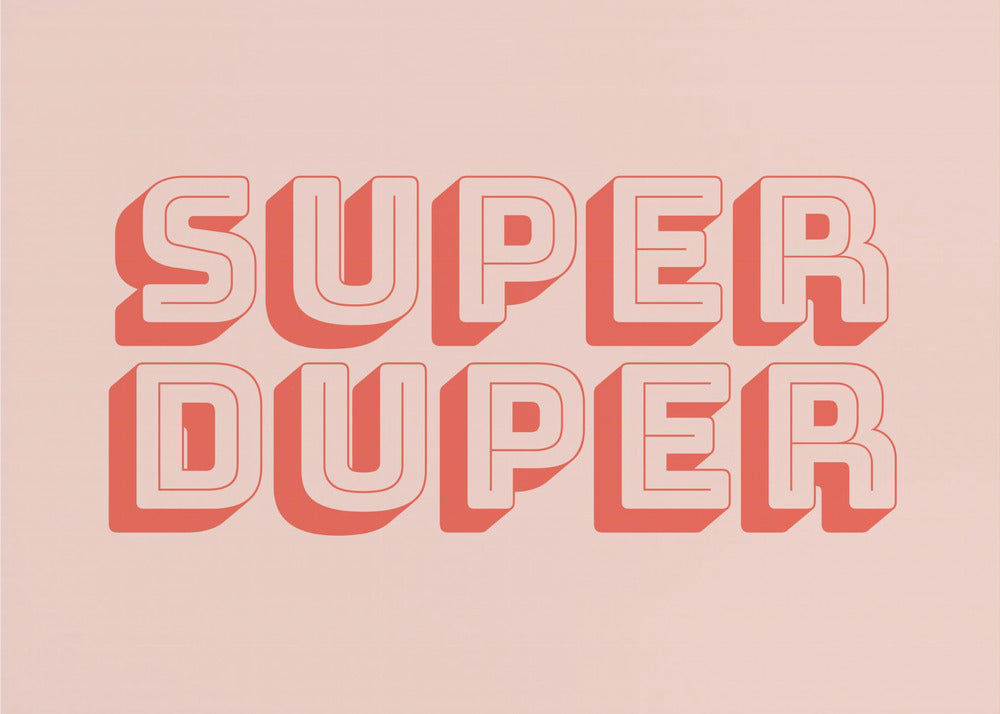 Super Duper | Canvastaulut