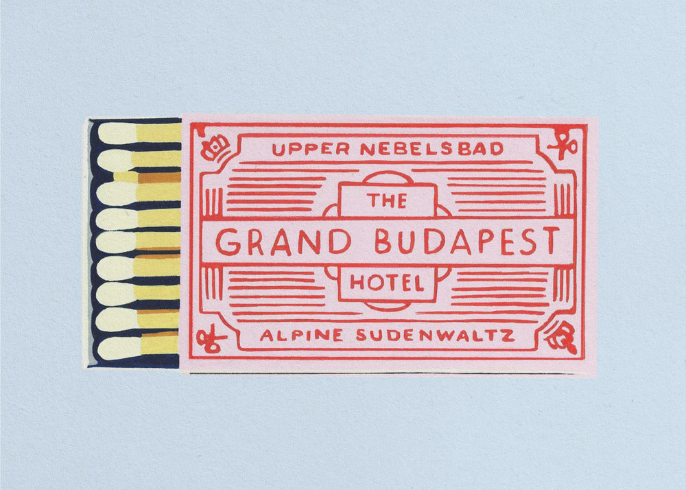 Grand Budapest Hotel-affisch | Canvas
