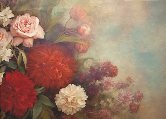 Fa Vintage Blommor 12 | Tapet