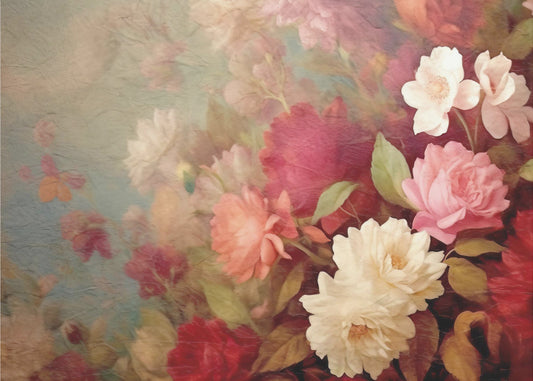 Fa Vintage Blommor 13 | Tapet