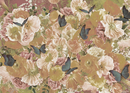 Sommarbris Sepia | Tapet
