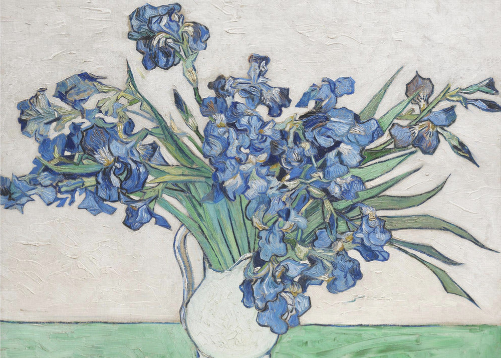 Vincent van Goghs Iriser (1890). Canvas