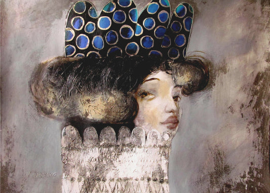 Blue Crown | Canvas