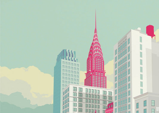 New York Park Avenue | Canvastavla