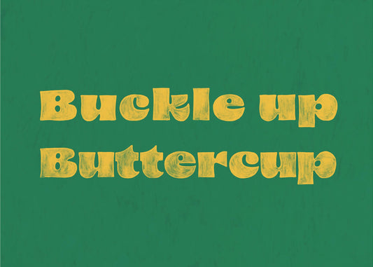 Spänn upp Buttercup | Canvas
