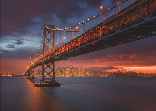 Brand över San Francisco | Tapet