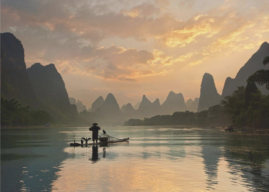 Golden Li River | Poster