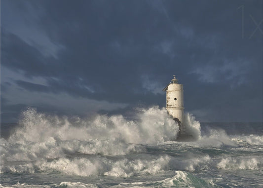 Faro di Mangiabarche(Calasetta-Sardegna) | Tapet