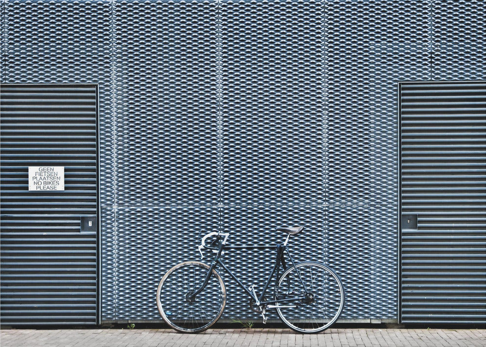 inga cyklar tack | Affisch
