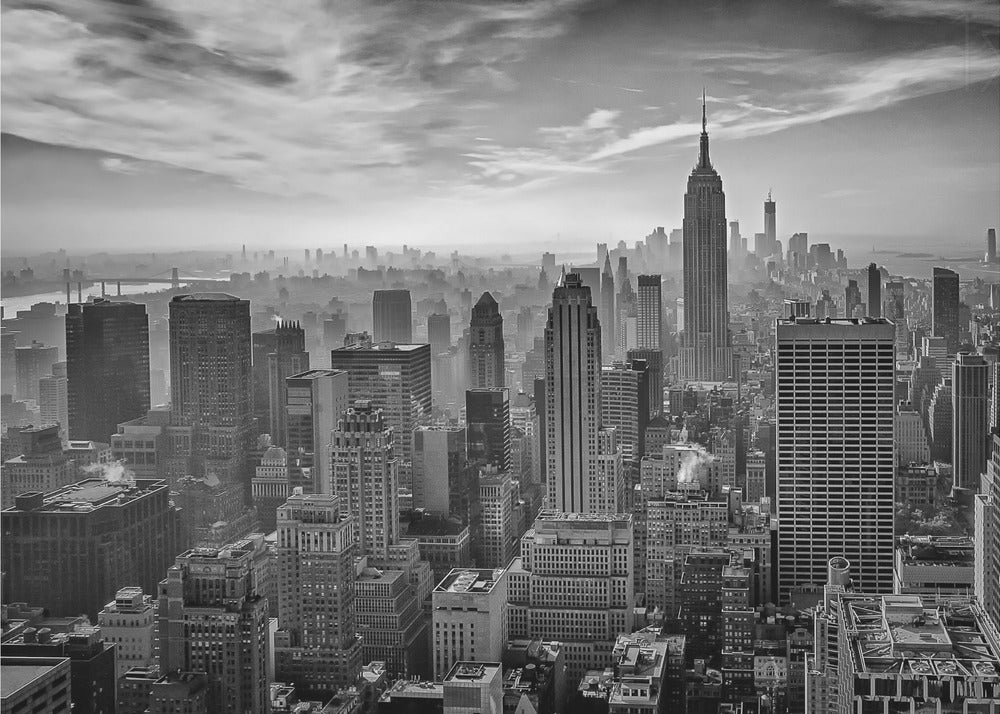 Hazy Gotham | Tapet