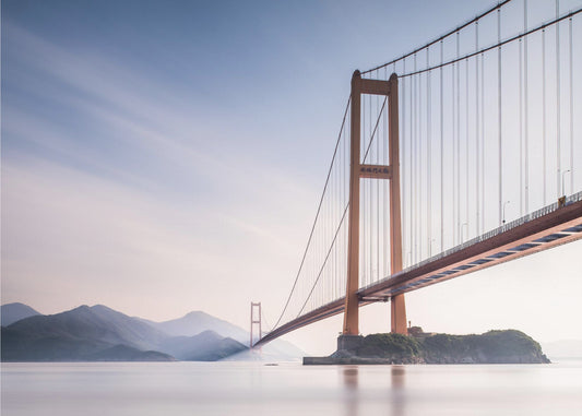 Xihou Bridge &amp; Moon Bay | Affisch