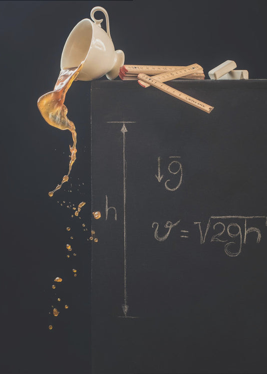 En studie med fritt fall | Poster