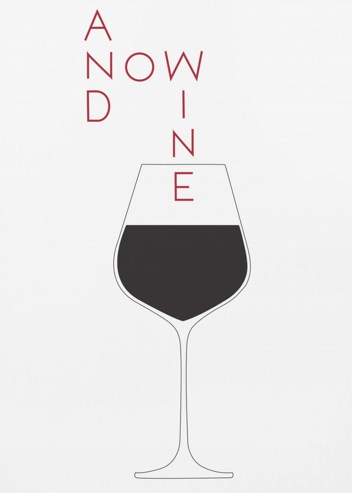 Et maintenant le vin | Tableaux sur Toile
