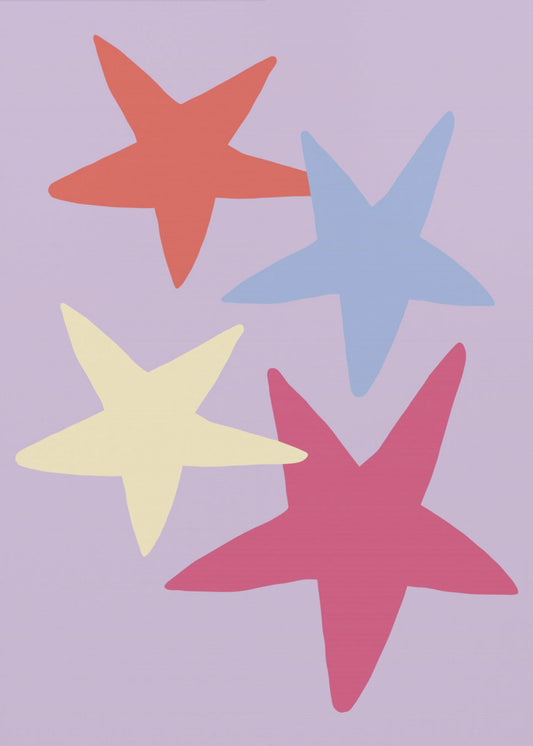 Fyra stjärnor 01 | Canvas
